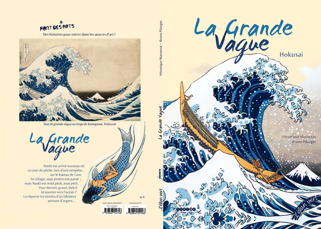 Travail autour de laVague d’Hokusaï en CM1 / CM2 – Blog de l'école